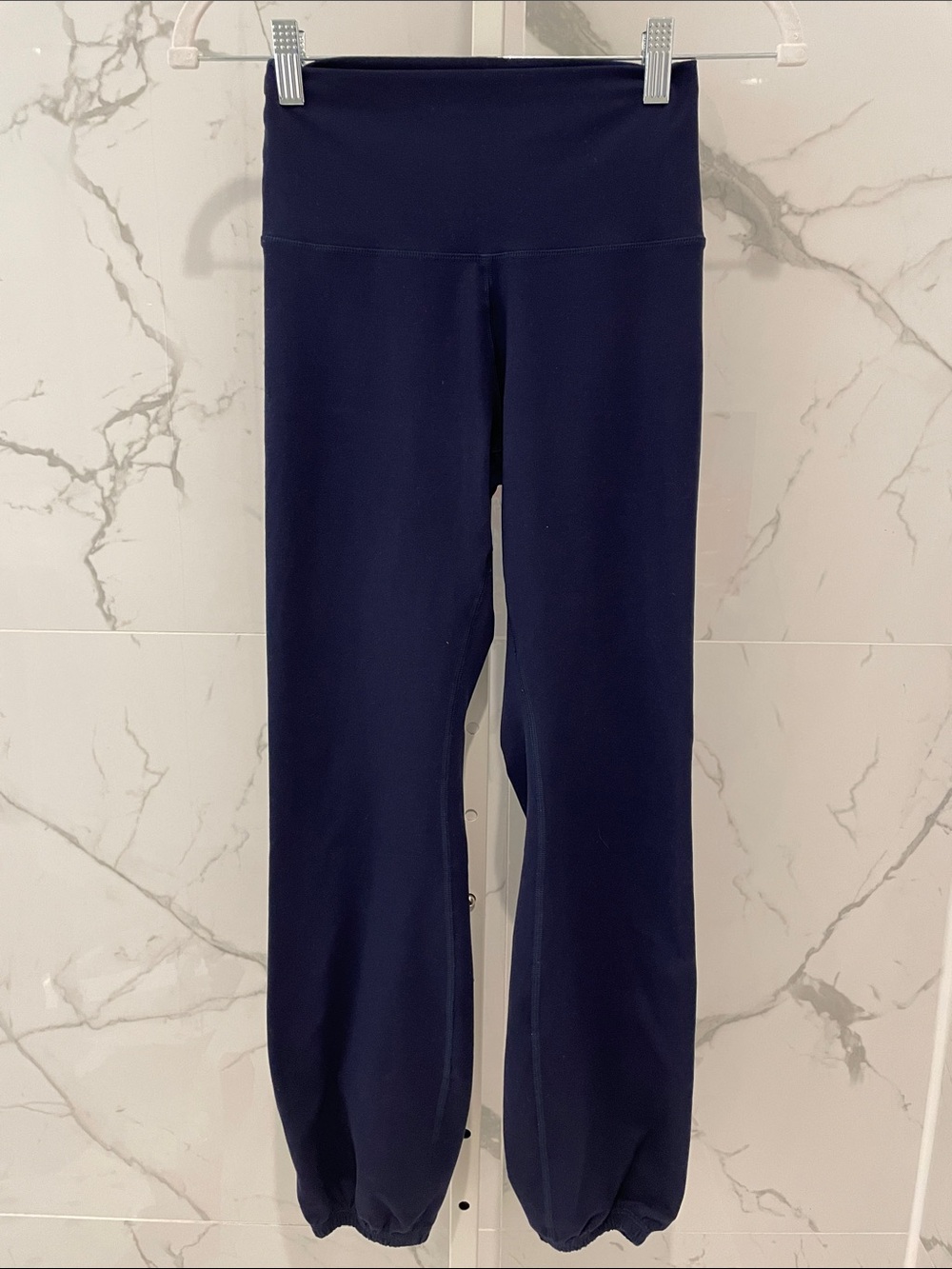 aerie Offline The Hugger Cinch Pant, Hi Rise in Navy Blue size Small